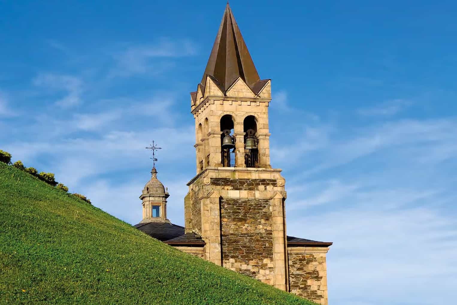 Bike Tour French Way Ponferrada Church 1