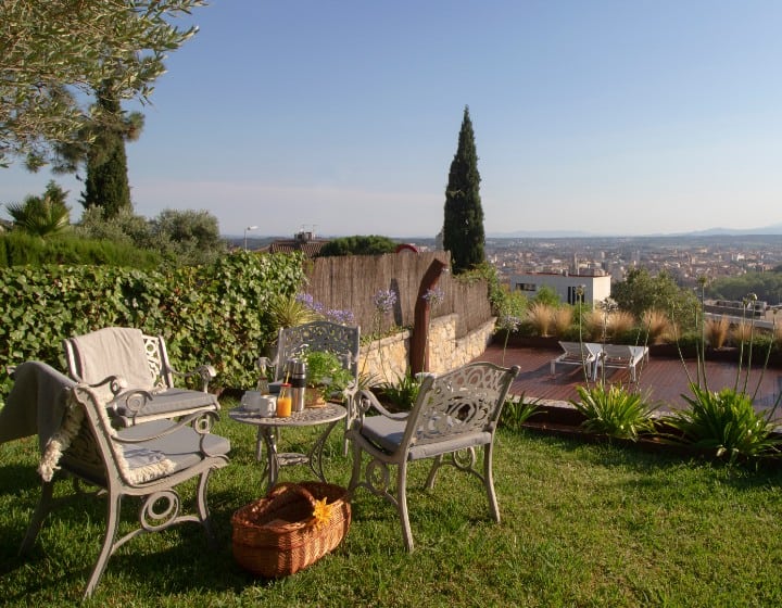 Cycling Girona Montjuic Boutique Bb Breakfast Outdoors Sunny