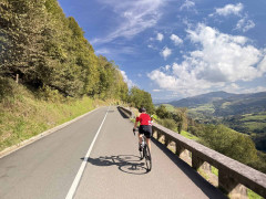 Bike Touring Basque Country - open roads